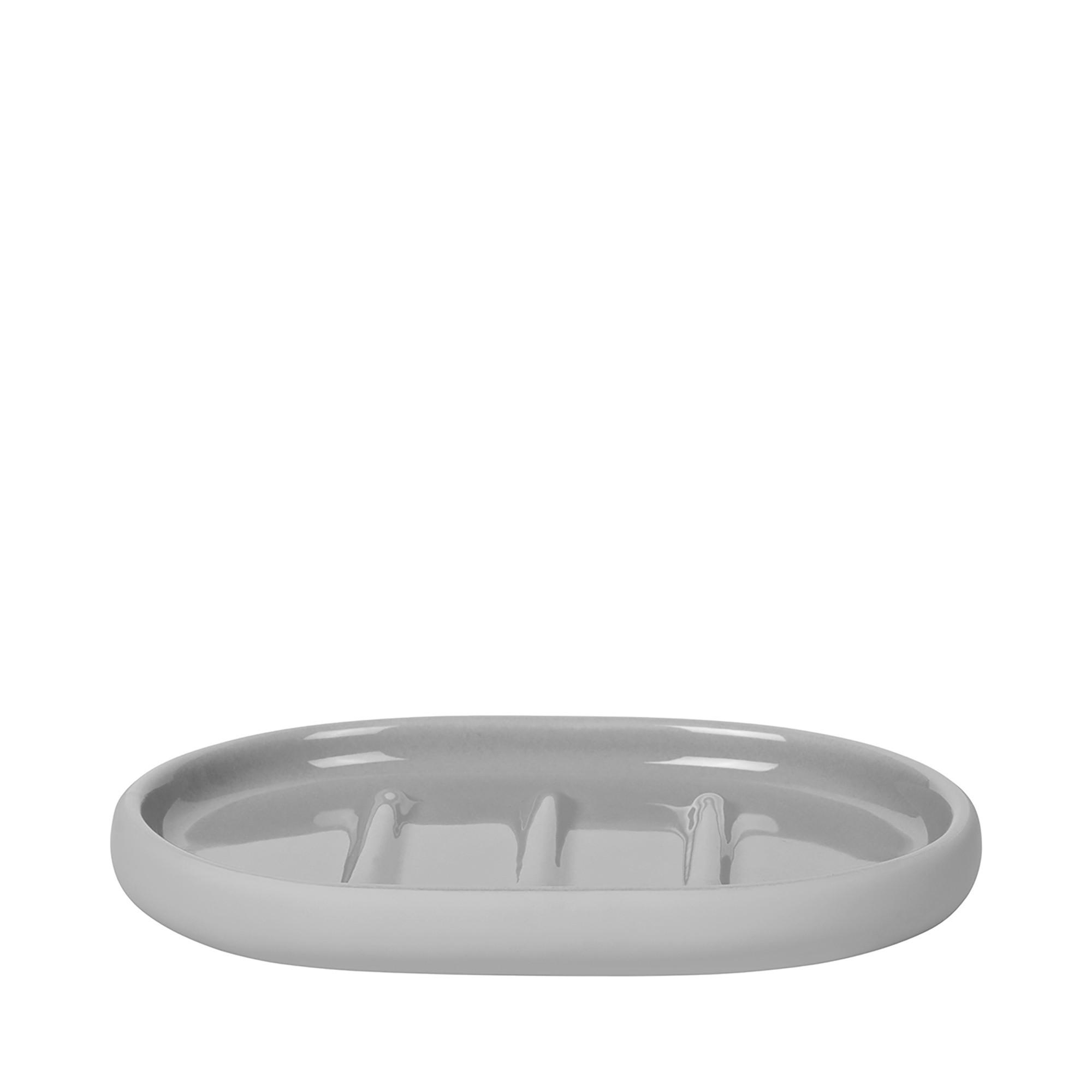 SEIFENSCHALE - Hellgrau, Design, Keramik (10/1,8/13cm) - Blomus