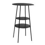 BEISTELLTISCH in Metall  - Schwarz, Design, Metall (35/60,5cm) - Ambia Home