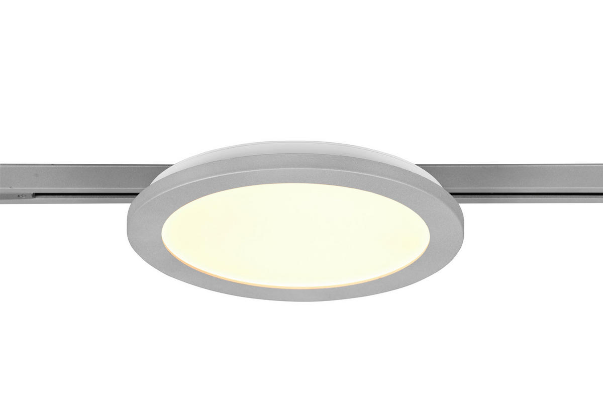 DECKENLEUCHTE DUOLINE 26,0/2,7 cm   - Titanfarben, Basics, Kunststoff (26,0/2,7cm) - Trio Leuchten