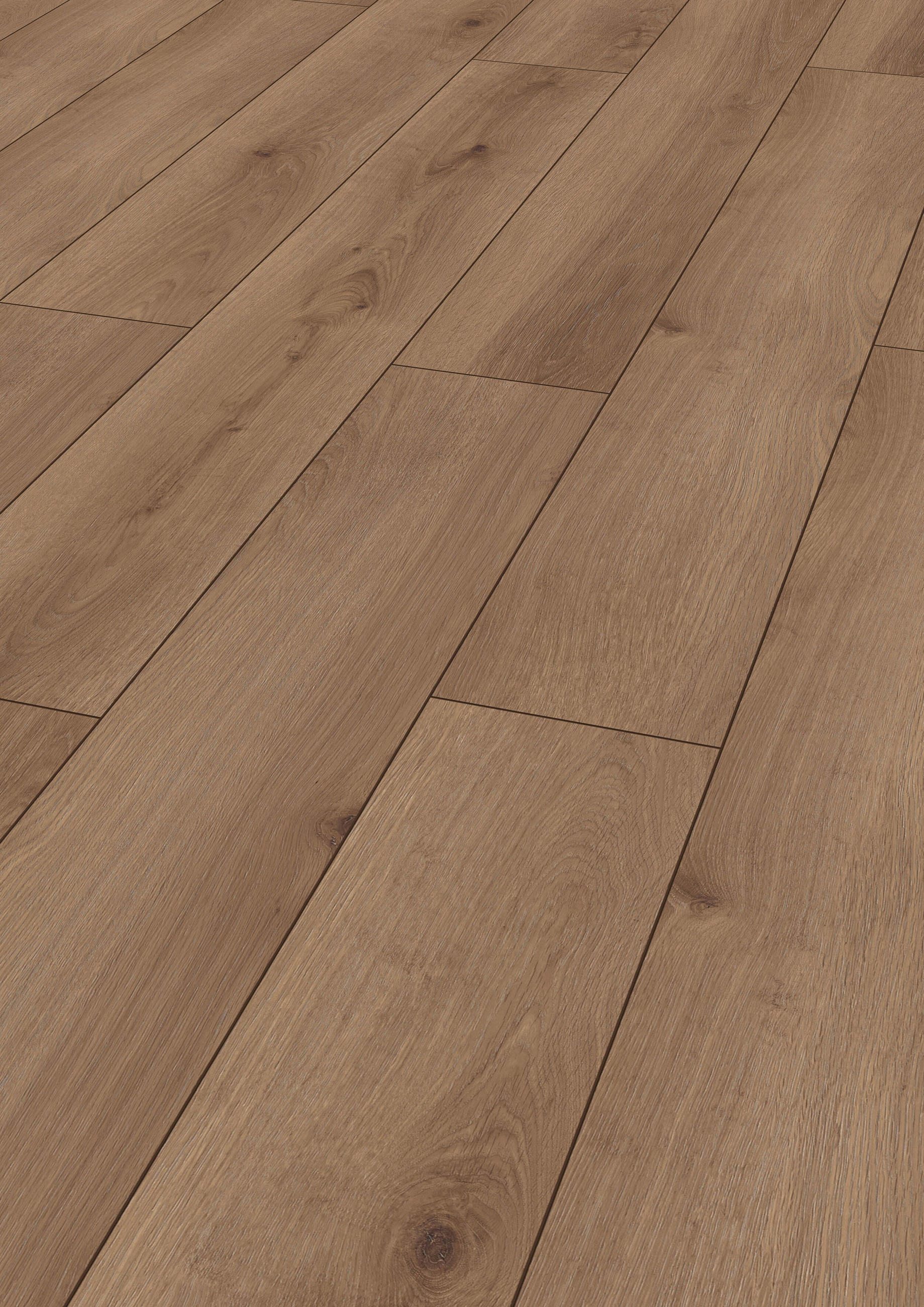LAMINATBODEN Exquisit  - Eichefarben, KONVENTIONELL, Holz (138.0/19.3/0.8cm)