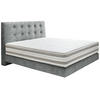 BOXSPRINGBETT 160/200 cm  in Grau  - Grau, Konventionell, Holz/Textil (160/200cm) - Dieter Knoll