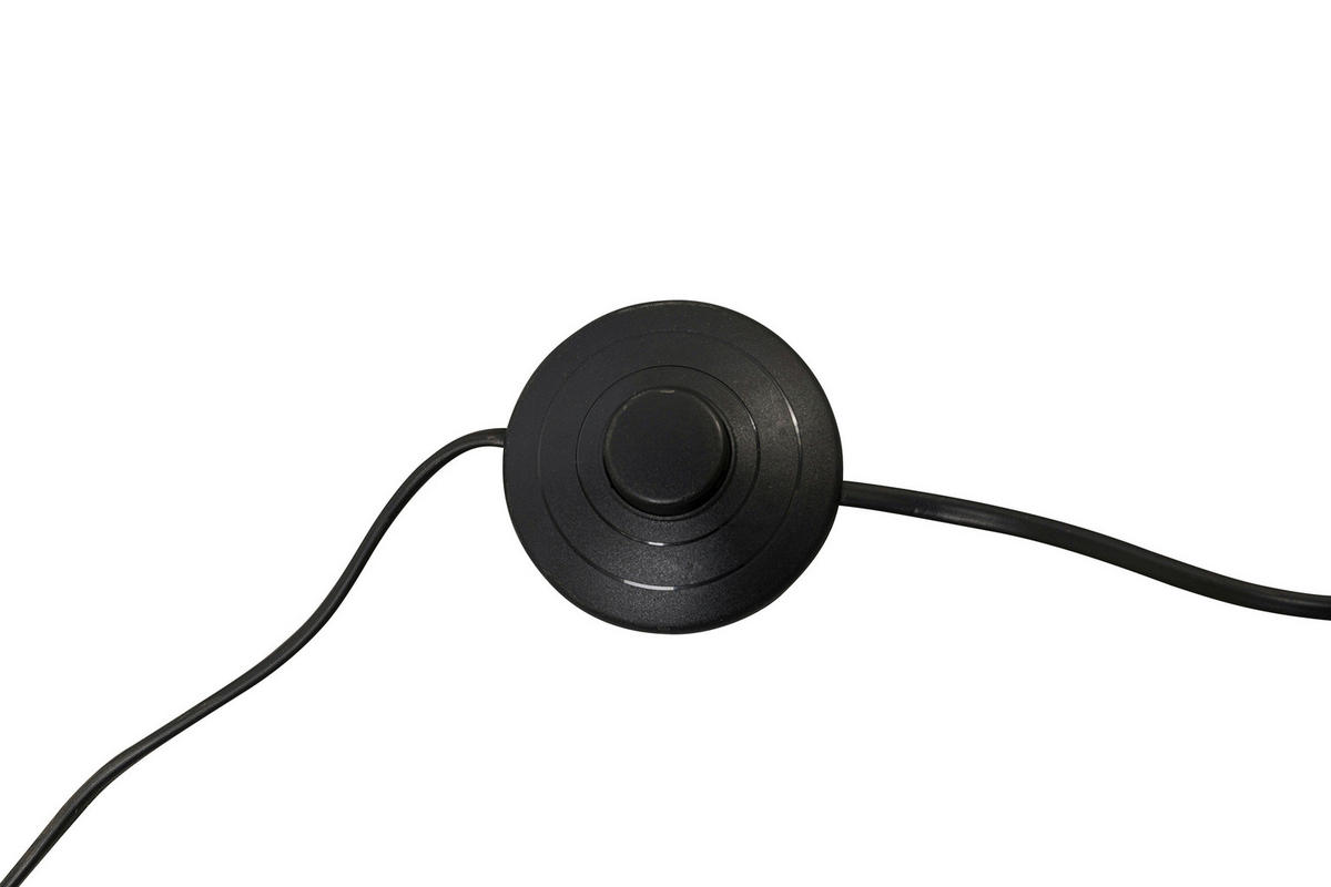 STEHLEUCHTE  30/130/30 cm   - Creme, Design, Textil/Metall (30/130/30cm) - Kare-Design