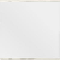 WANDSPIEGEL 75/75,6/4,6 cm  - Creme, Design, Glas/Holzwerkstoff (75/75,6/4,6cm) - Invivus