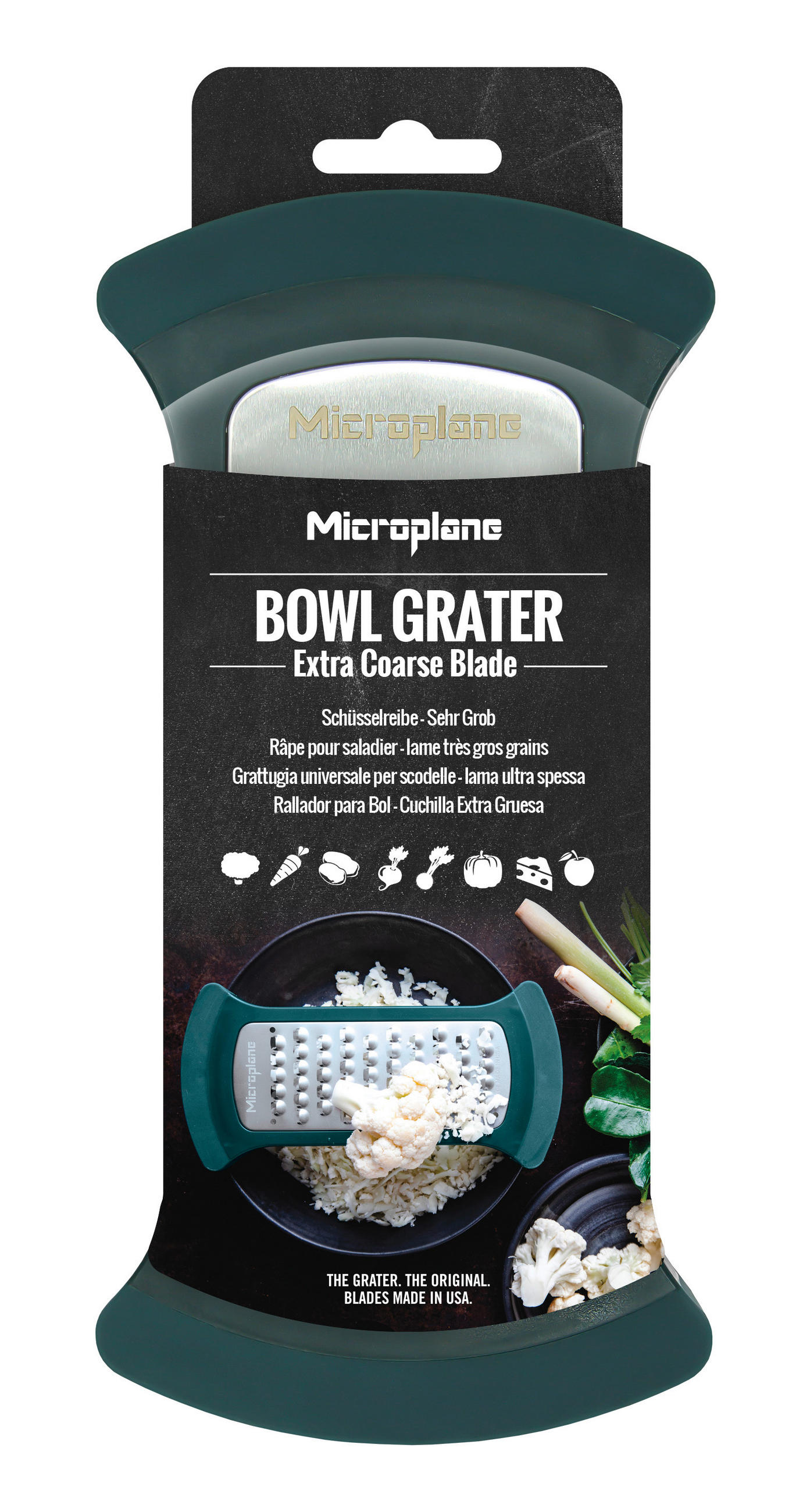 ALLZWECKREIBE  - Basics, Kunststoff/Metall (21,2/10,3/2cm) - MICROPLANE