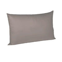 POVLAK NA POLŠTÁŘ, 40/60 cm, bavlna - šedohnědá, Basics, textil (40/60cm) - Fleuresse