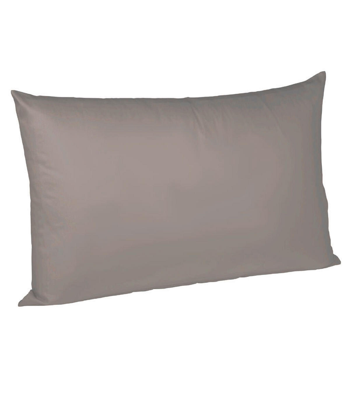 POVLAK NA POLŠTÁŘ, 40/60 cm, bavlna - šedohnědá, Basics, textil (40/60cm) - Fleuresse