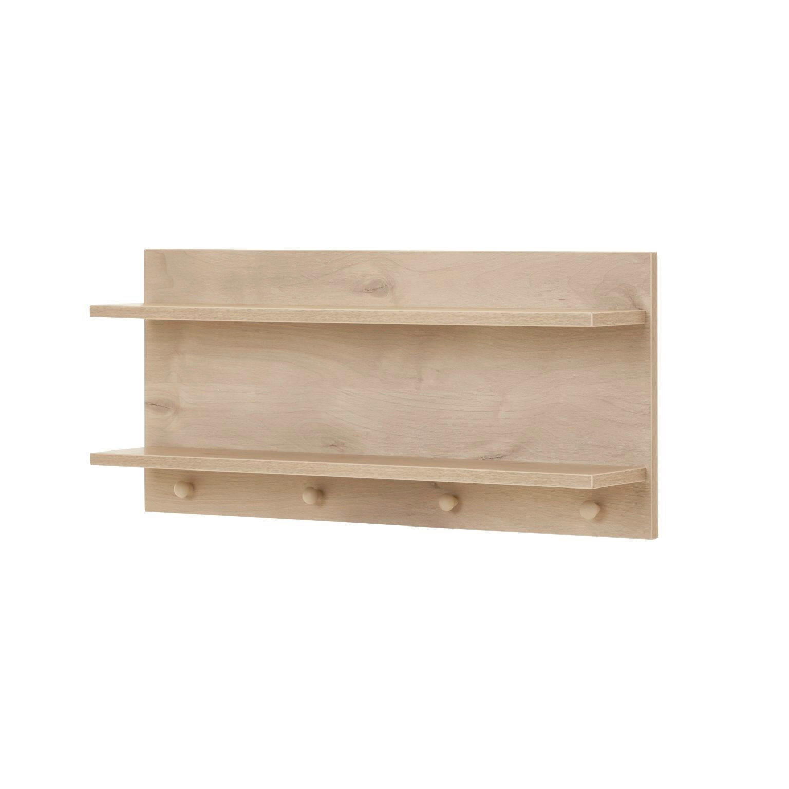 WANDBOARD in Naturfarben  - Naturfarben, Basics, Holzwerkstoff (80/37/16cm)