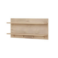 WANDBOARD Astrid Naturfarben  - Naturfarben, Basics, Holzwerkstoff (80/37/16cm) - FAKTUM
