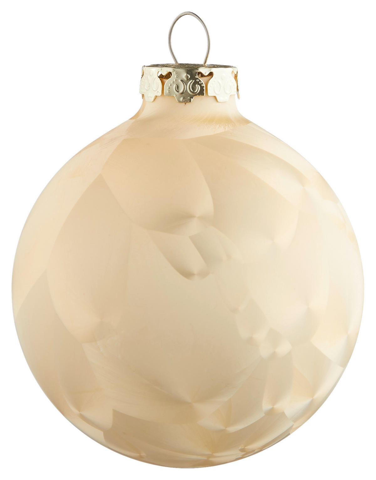 CHRISTBAUMKUGEL-SET 8 cm 12-teilig  - Goldfarben, Basics, Glas (8cm) - X-Mas