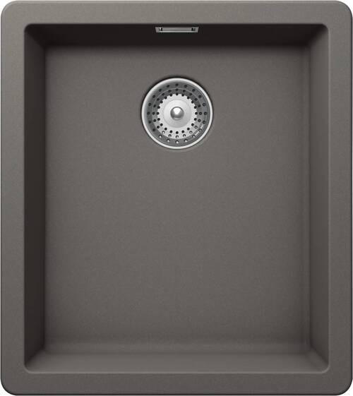 SPÜLE GREN100SASIL  - Grau, Basics, Stein (40,6/45,6cm) - Schock