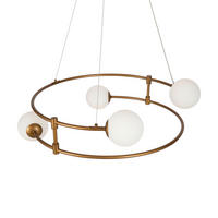 PENDELLEUCHTE 61/24,5 cm   - Goldfarben, Basics, Glas/Metall (61/24,5cm) - MAYTONI