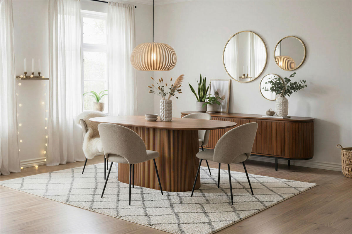 LOWBOARD  170/56/43 cm   - Schwarz/Naturfarben, Design, Holz/Metall (170/56/43cm) - MID.YOU