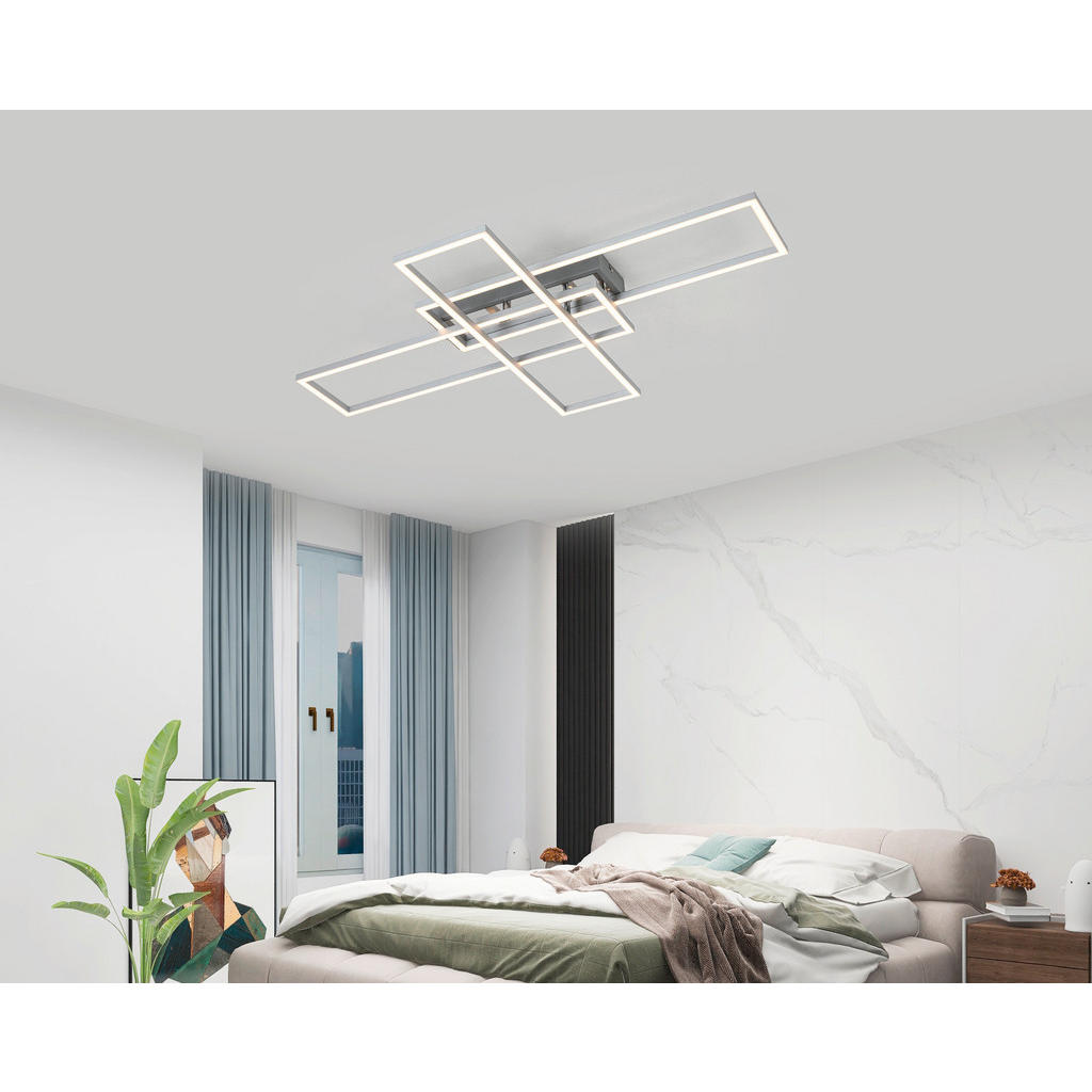 Novel STROPNÍ LED SVÍTIDLO, 82,5/55/8 cm