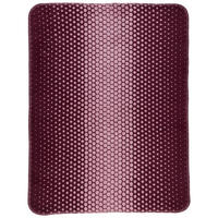 HEBKÁ DEKA, 75/100 cm - bordeaux/pink, Trend, textil (75/100cm) - Patinio