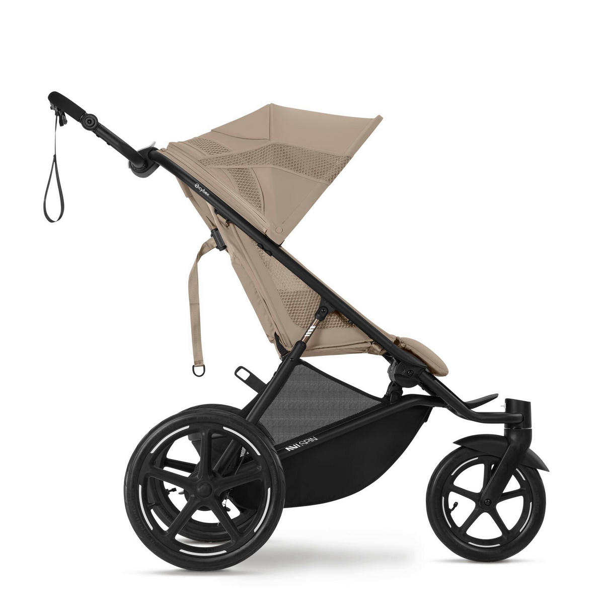 JOGGER Avi Spin  - Beige/Schwarz, LIFESTYLE, Textil (118,5/68,5/113cm) - cybex GOLD