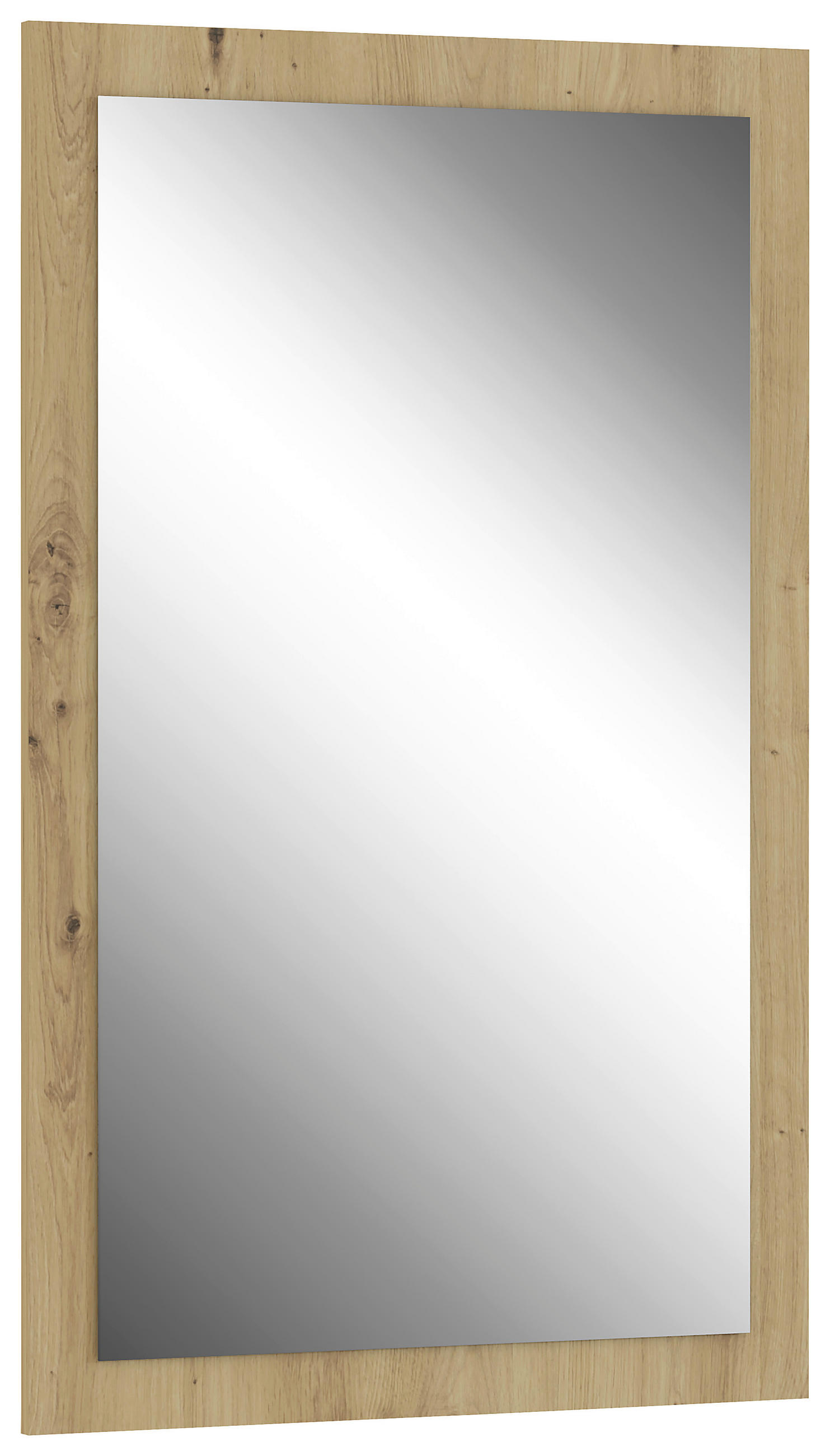 OGLEDALO, 59,9/96/1,8 cm leseni material  - hrast artisan, Design, leseni material (59,9/96/1,8cm) - Voleo
