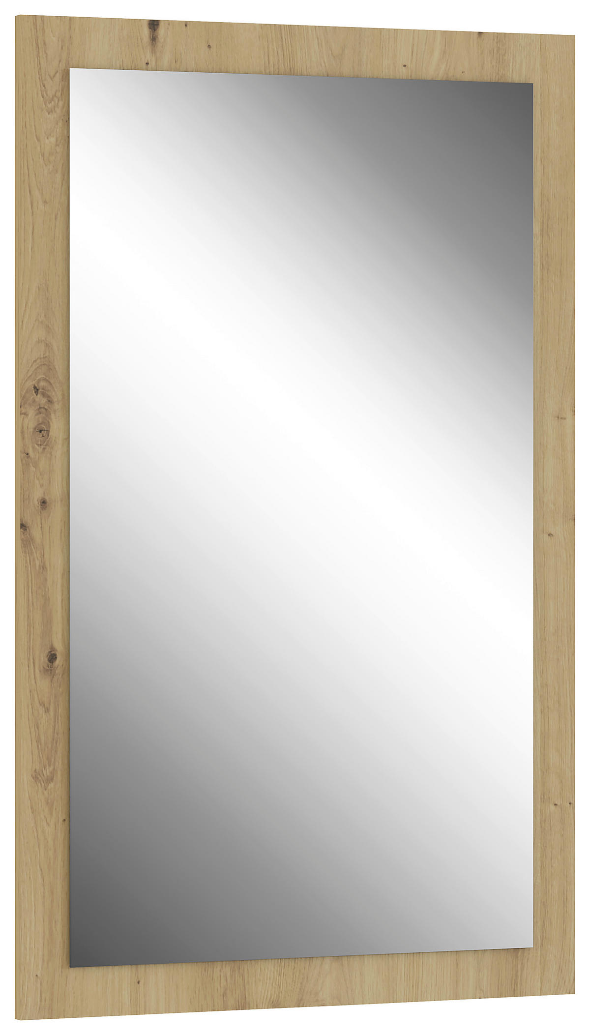 OGLEDALO - hrast artisan, Dizajnerski, pločasti materijal (59,9/96/1,8cm) - Hom`in
