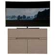 TV-ELEMENT Taupe  90/59/47 cm  - Taupe, Design, Holzwerkstoff (90/59/47cm) - Novel