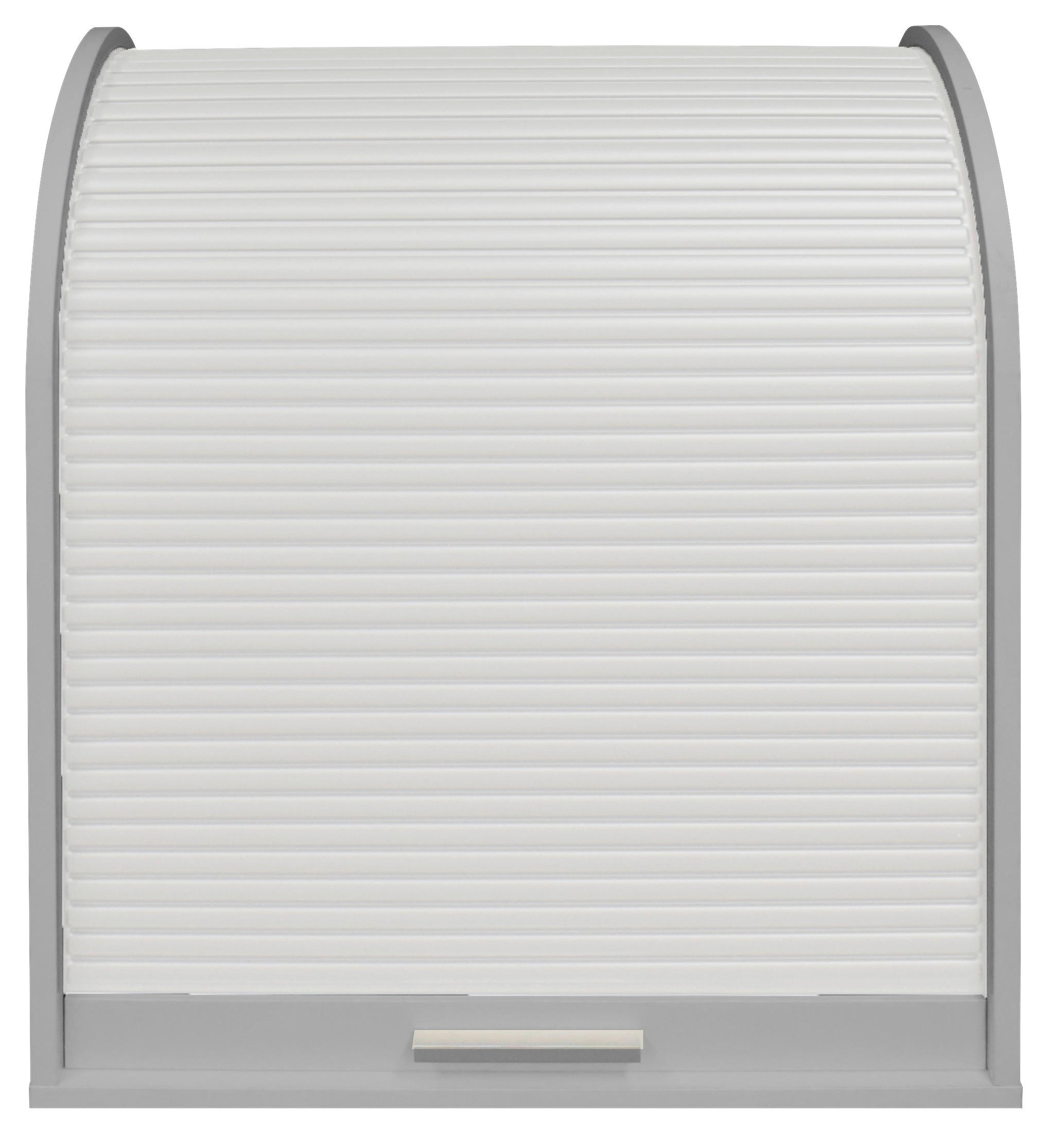 AKTENSCHRANK Weiß, Hellgrau  - Hellgrau/Weiß, MODERN, Holzwerkstoff/Kunststoff (69/85/44cm) - Livetastic