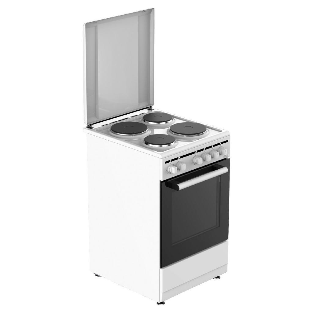 Thumbnail - PKM Herd, Weiß, Metall, A, 49.8x86x61 cm, Betriebskontrollleuchte, Vollglas-Innentür, Backofenbeleuchtung, Küchen, Küche...