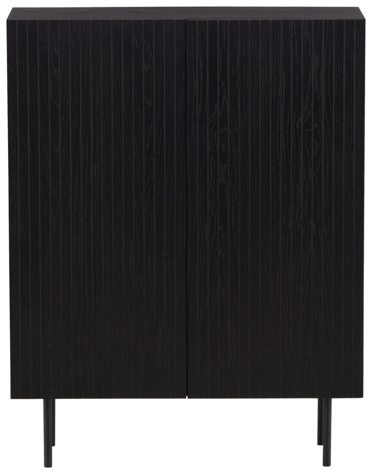 HIGHBOARD  in 80/103/30 cm  - Schwarz, Design, Holzwerkstoff/Metall (80/103/30cm) - Livetastic