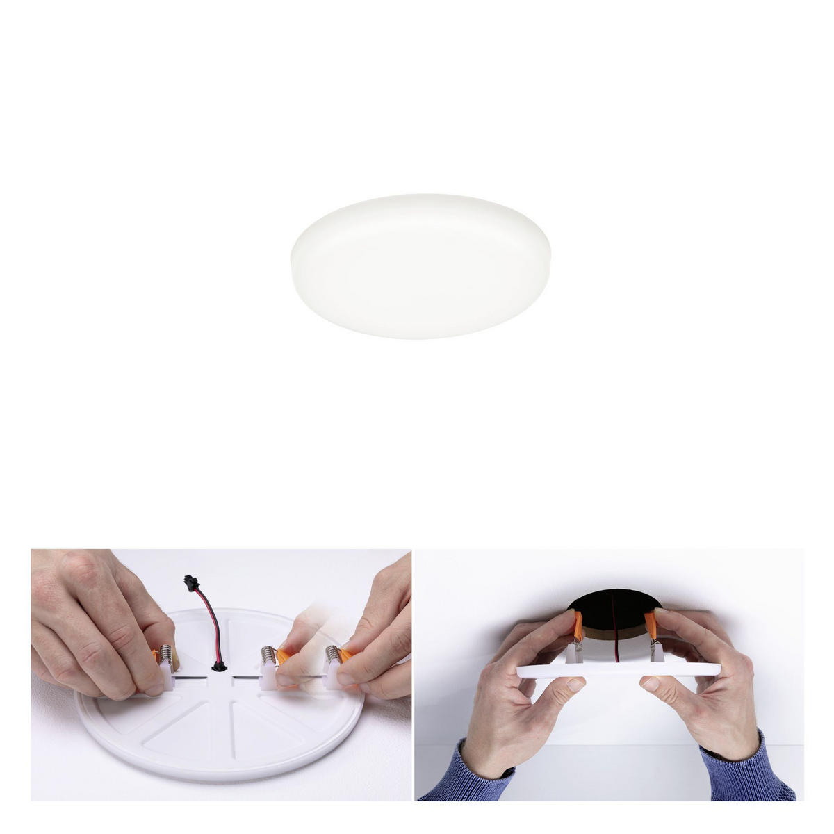 LED-EINBAUSPOT Veluna VariFit 7,5/1 cm   - Weiß, Basics, Kunststoff (7,5/1cm) - Paulmann