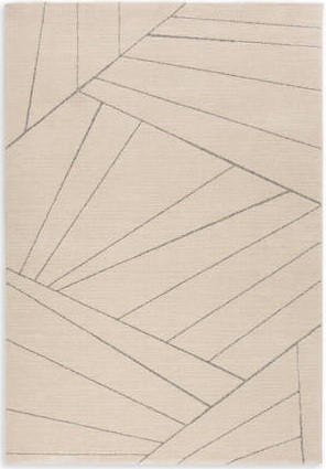 WEBTEPPICH 133/190 cm Maglie Creme  - Creme, Design, Textil (133/190cm) - Novel