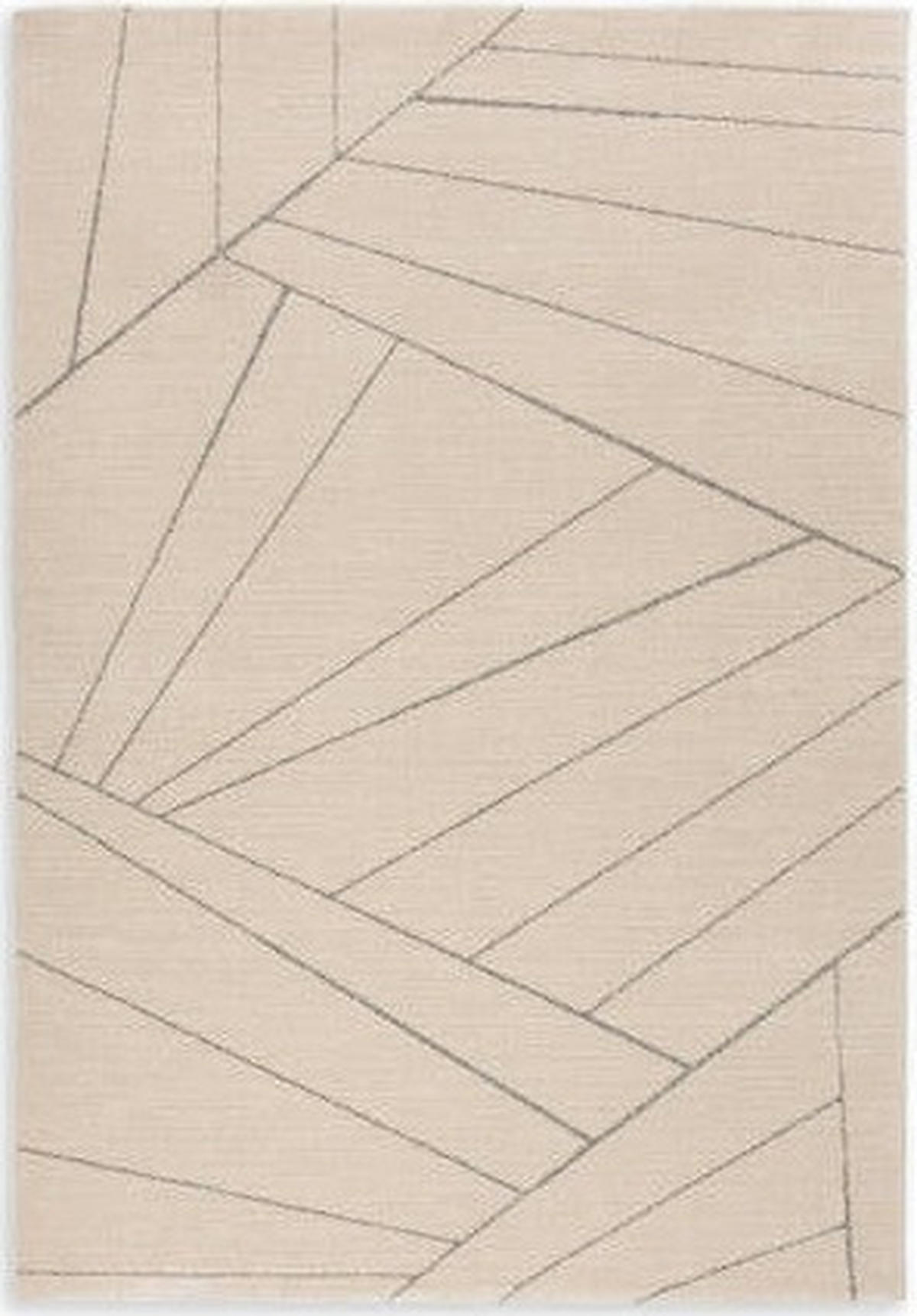 WEBTEPPICH 80/150 cm Maglie Creme  - Creme, Design, Textil (80/150cm) - Novel