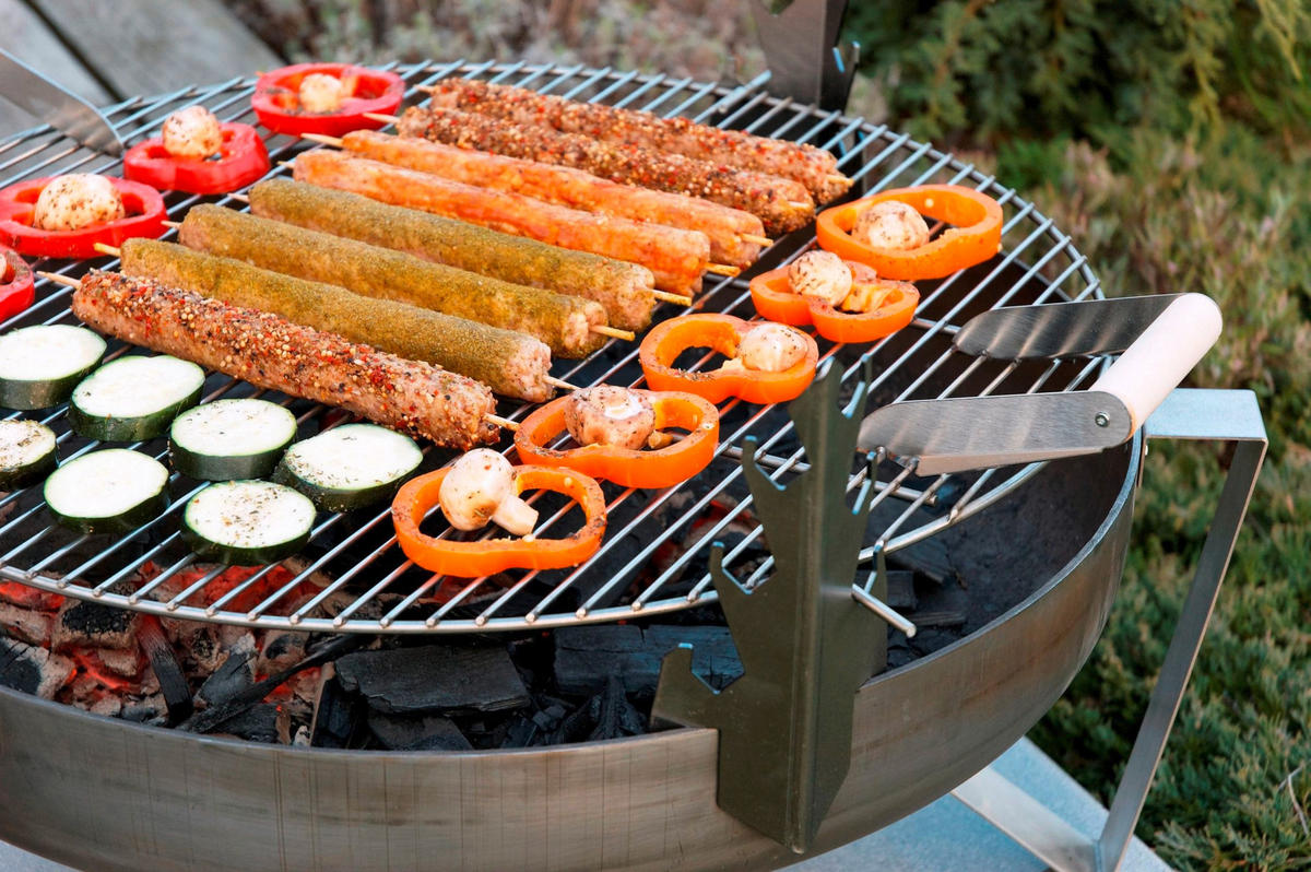 GRILLGALLER SVENSKAV 450 ROST 2051 45 cm   - stålfärgad/rostfärgad, Basics, metall (45cm)