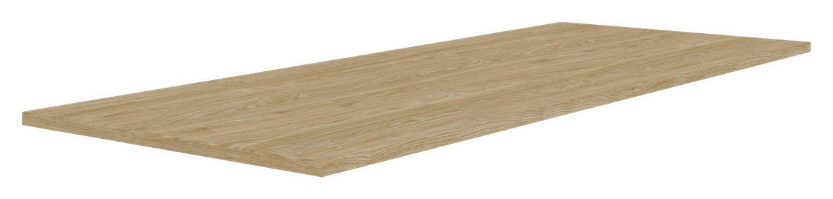 OBERPLATTE  Holzwerkstoff  Eichefarben  - Eichefarben, KONVENTIONELL, Holzwerkstoff (137/1,6/42cm) - Hom`in