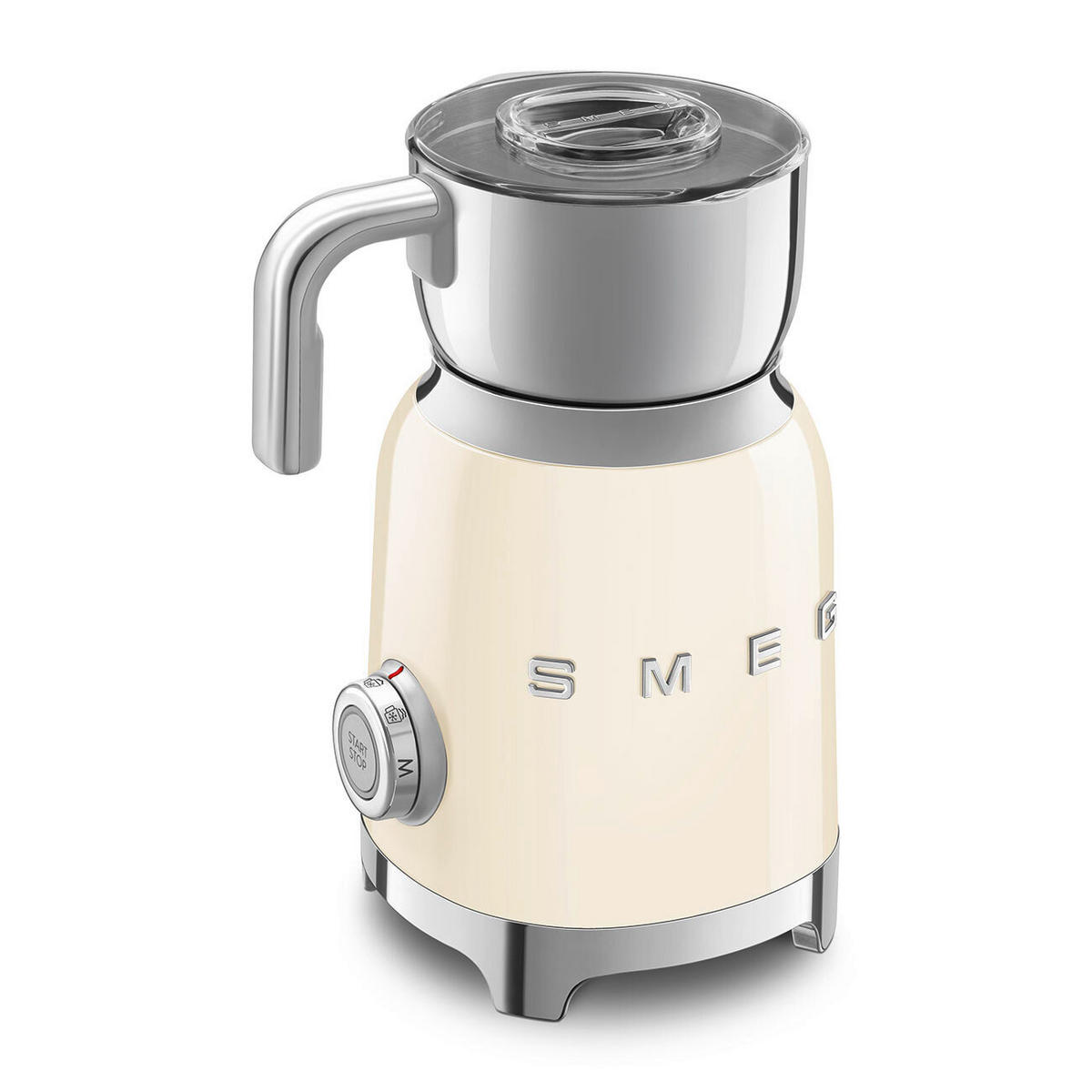 MILCHSCHÄUMER 50's Style  - Creme, Trend, Metall (18.4/25.1/14.2cm) - SMEG