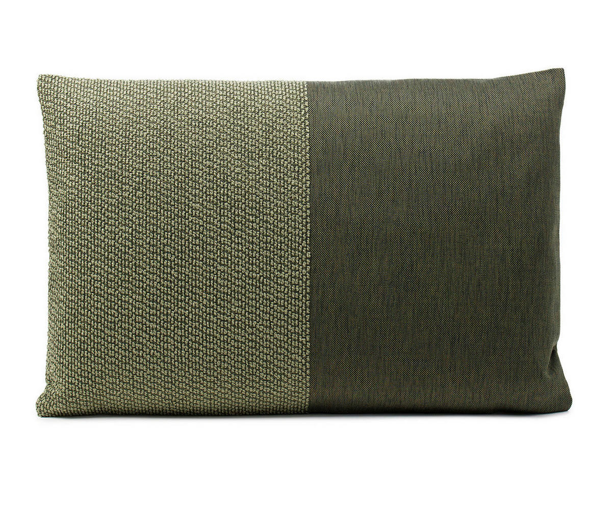 DEKORAČNÍ POLŠTÁŘ 40/60 cm - tmavě zelená, Design, textil (40/60cm) - Novel
