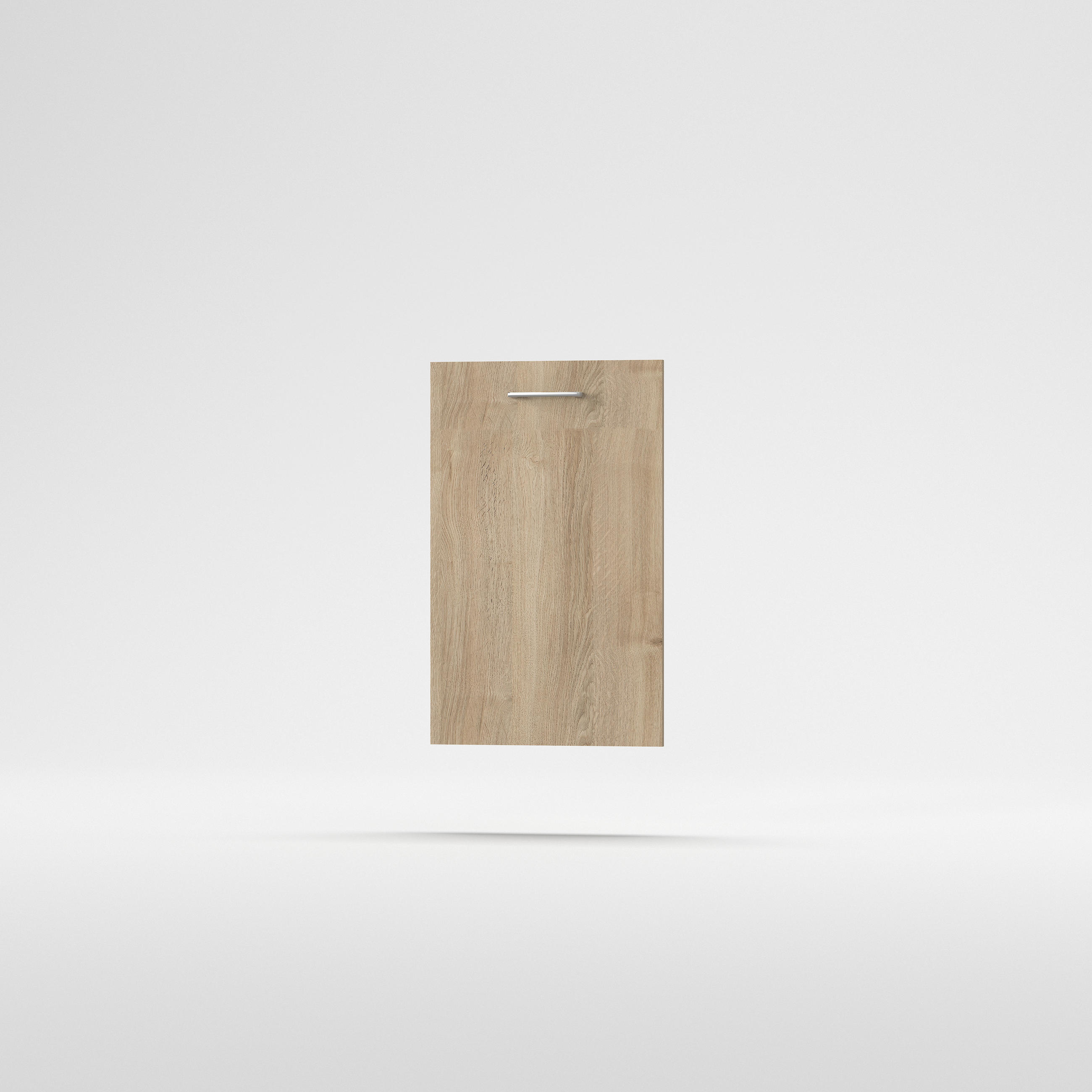 Mosogatógép előlap, integrált  - tölgyfa színű, Basics, fa (45/72cm) - Carryhome