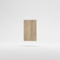 Mosogatógép előlap, integrált  - tölgyfa színű, Basics, fa (45/72cm) - Carryhome