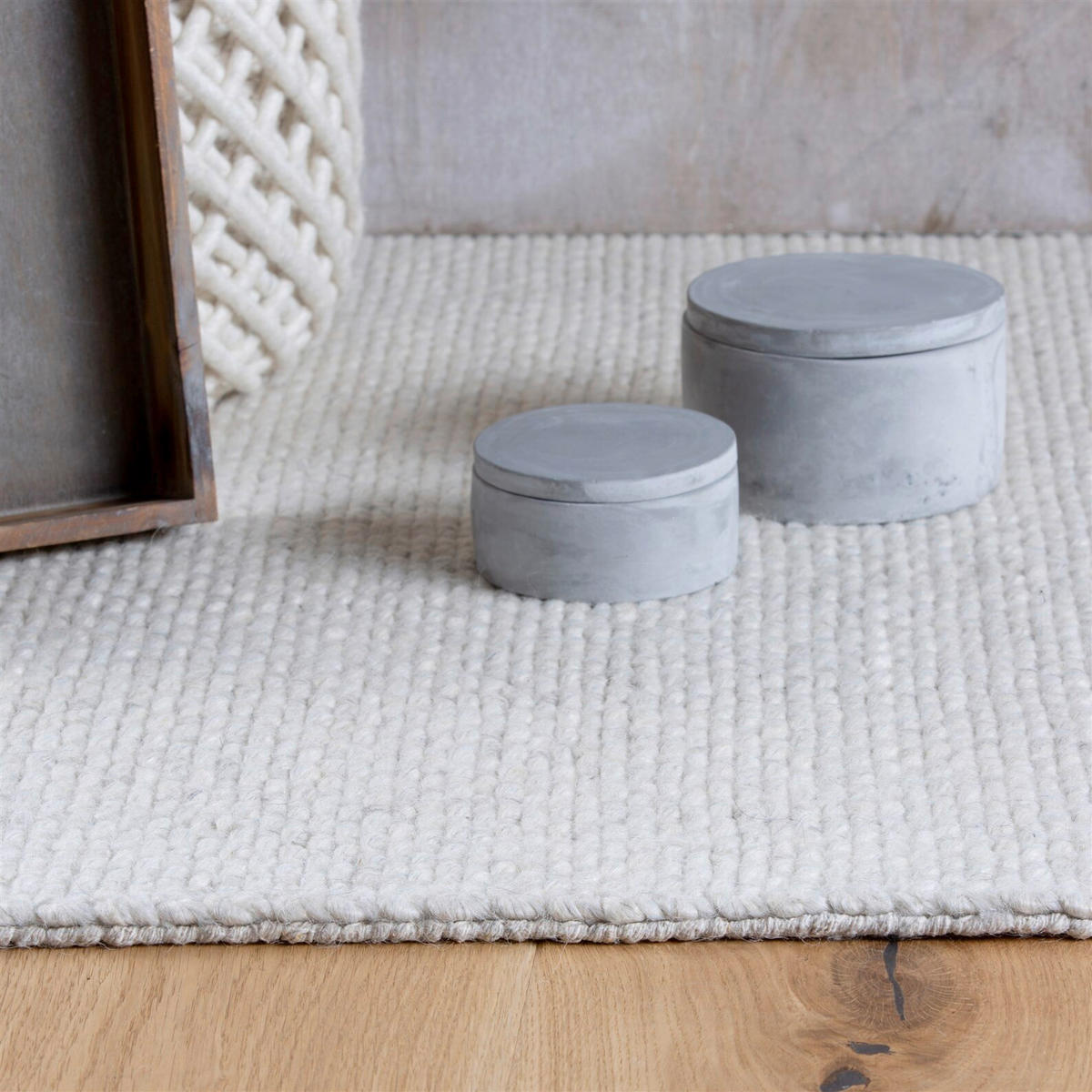 FLACHWEBETEPPICH 200/290 cm Creme  - Creme, Basics, Textil (200/290cm) - Kayoom