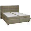 BOXSPRINGBETT 200/200 cm  in Hellgrün  - Schwarz/Hellgrün, KONVENTIONELL, Textil/Metall (200/200cm) - Dieter Knoll