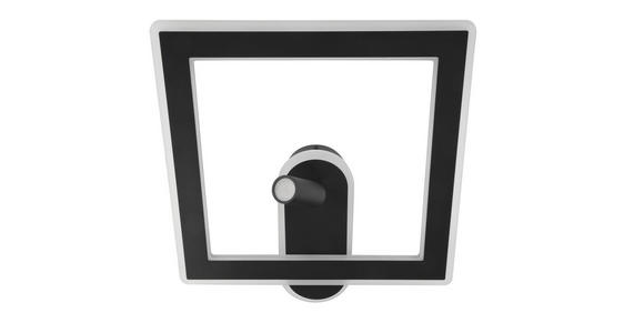 LED-WANDLEUCHTE 45/50/10 cm    - Schwarz, Trend, Kunststoff/Metall (45/50/10cm) - Novel