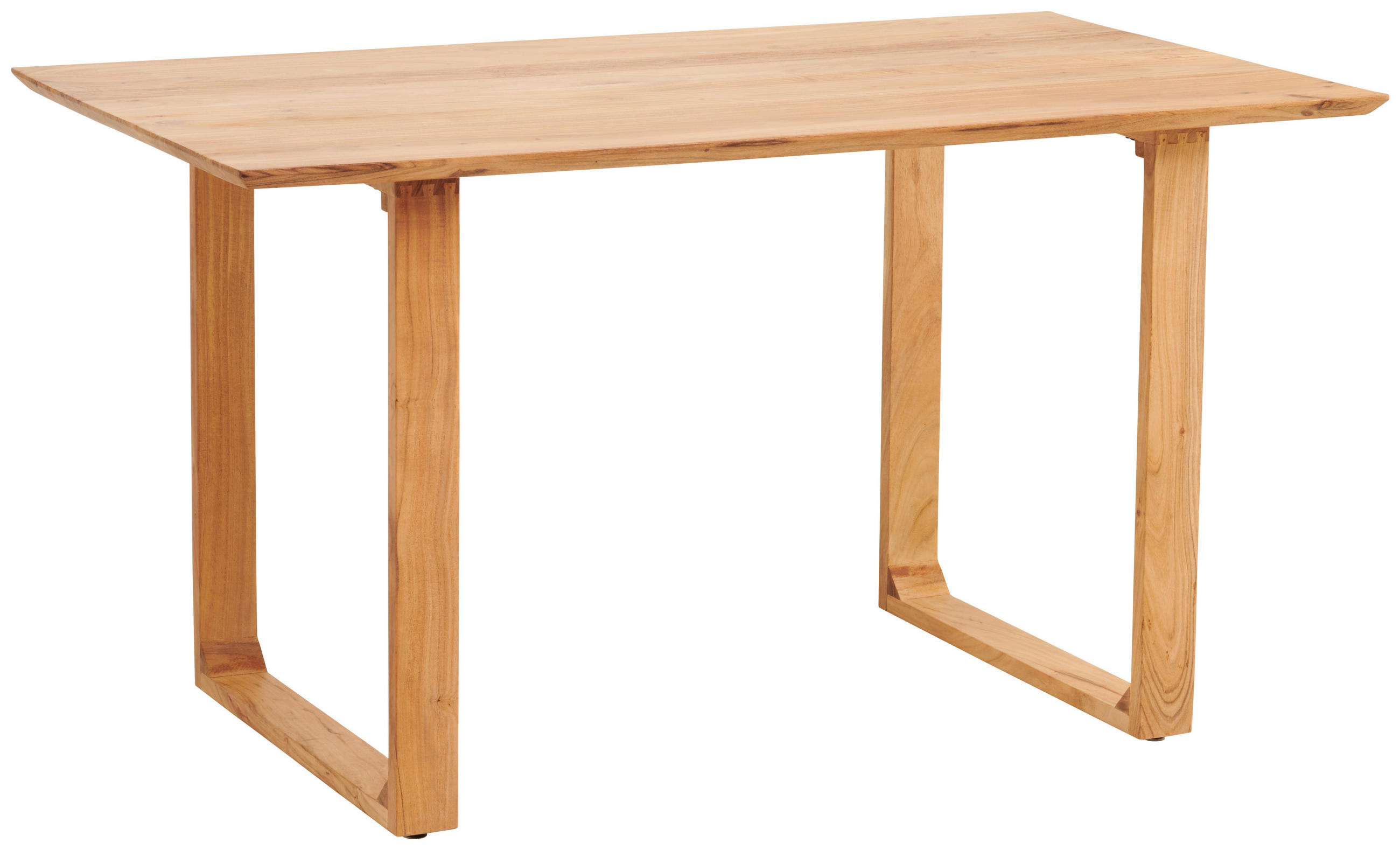 JEDÁLENSKÝ STÔL, akácia, farba akácie, 140/76/80 cm - farba akácie, Modern, drevo (140/76/80cm) - MID.YOU