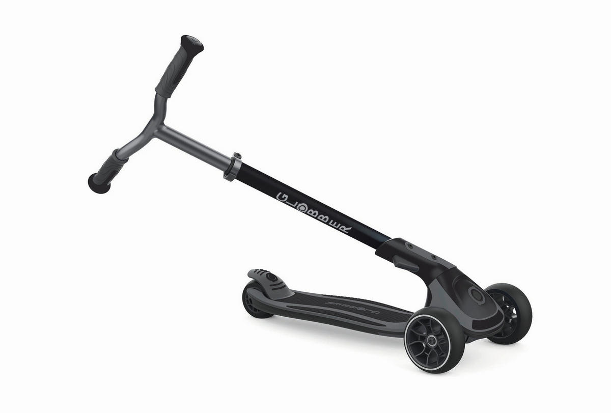 KINDERSCOOTER ULTIMUM  - Dunkelgrau/Schwarz, Basics, Kunststoff/Metall (39,5/101/63cm) - GLOBBER