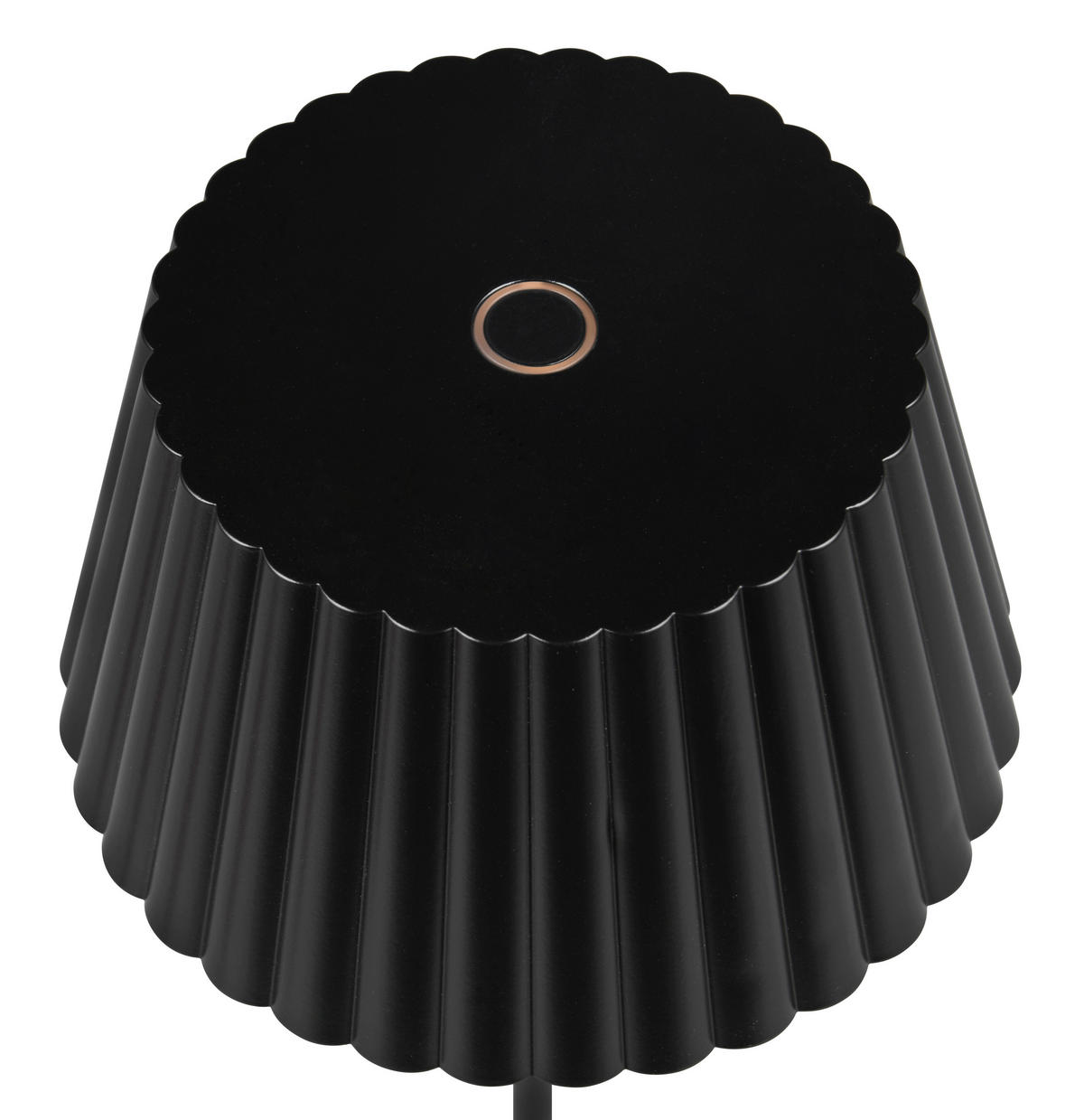 STOLNÍ LAMPA NA BATERIE 13,5/39,1 cm - černá, Konvenční, kov (13,5/39,1cm)