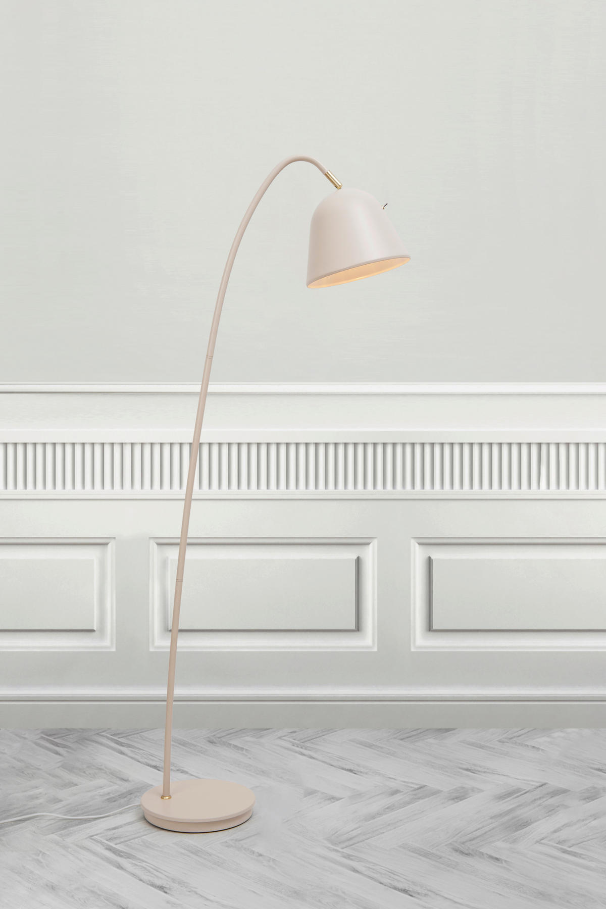 STEHLEUCHTE 26,5/61,2/148 cm   - Beige, Trend, Metall (26,5/61,2/148cm) - Nordlux