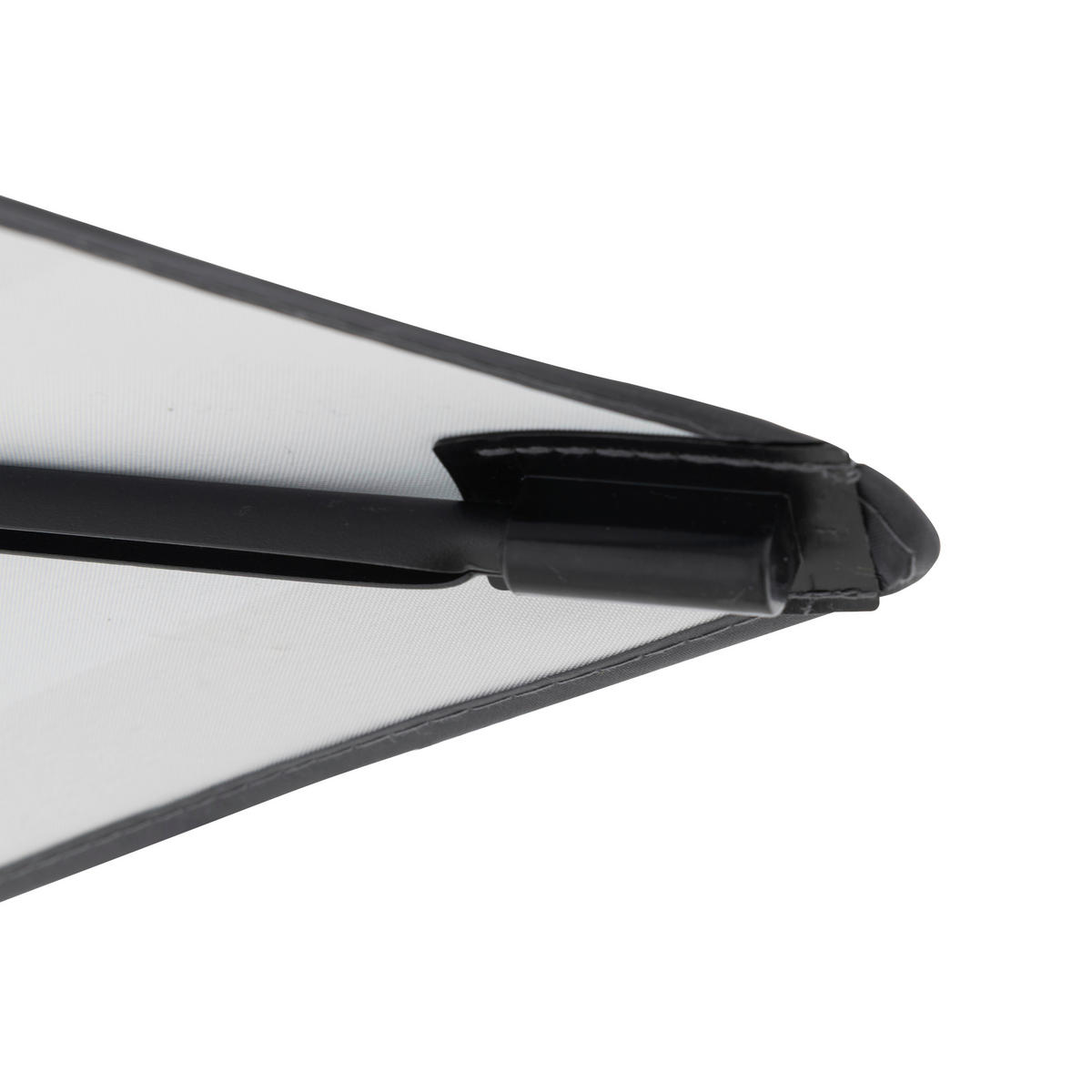 SENČNIK - antracit, Basics, kovina/tekstil (191/128cm) - Doppler