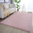 HOCHFLORTEPPICH 200/290 cm AMBIANCE Rosa  - Rosa, Basics, Textil (200/290cm) - Novel