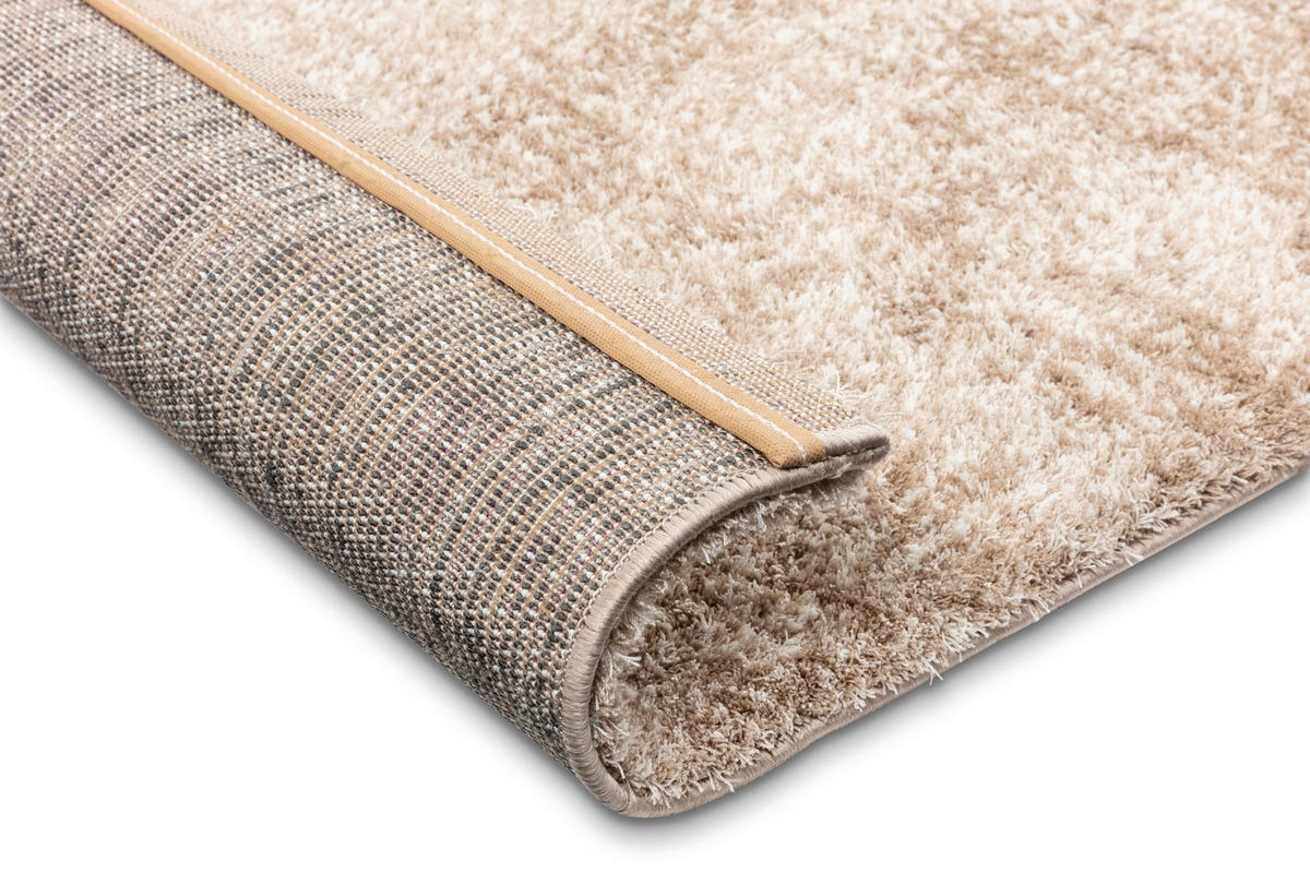 HOCHFLORTEPPICH 133/190 cm Salerno Beige  - Beige, Basics, Textil (133/190cm) - Novel