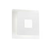 LED-WANDLEUCHTE - Weiss, Design, Metall (18/18cm) - Fischer & Honsel