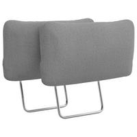 KOPFSTÜTZE - Grau, KONVENTIONELL, Textil (50/25/12cm) - Sit & More
