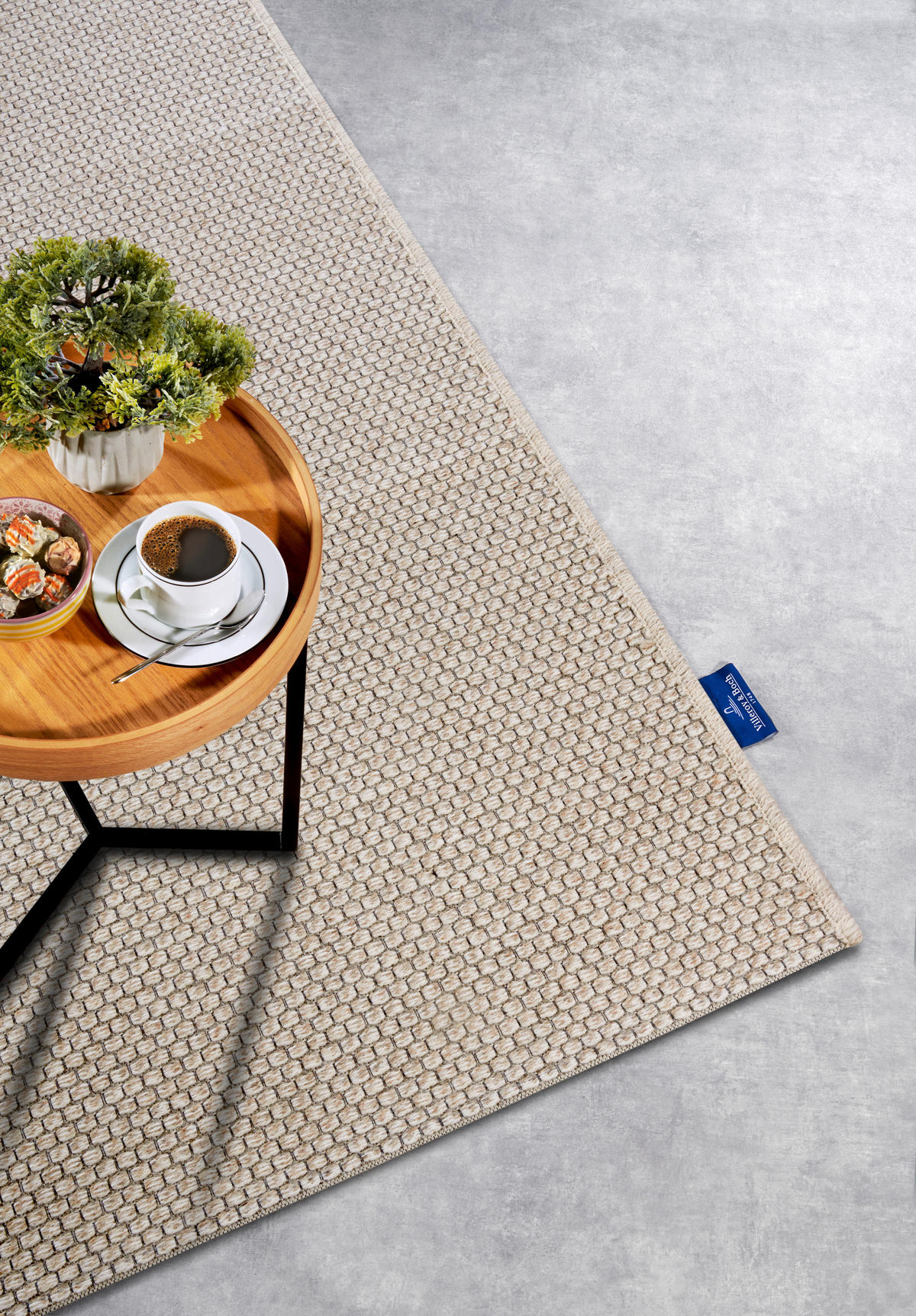 WEBTEPPICH 200/290 cm Kollektion 1843 Beige  - Beige, Basics, Kunststoff/Textil (200/290cm) - Villeroy & Boch