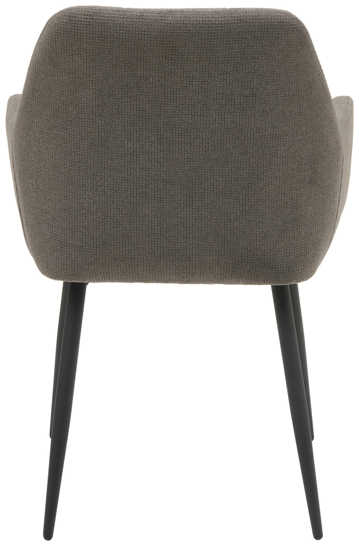 ŽIDLE S PODRUČKAMI, železo, tkaná látka, černá, tmavě šedá - černá/tmavě šedá, Konvenční, kov/textil (58/88/63cm) - MID.YOU