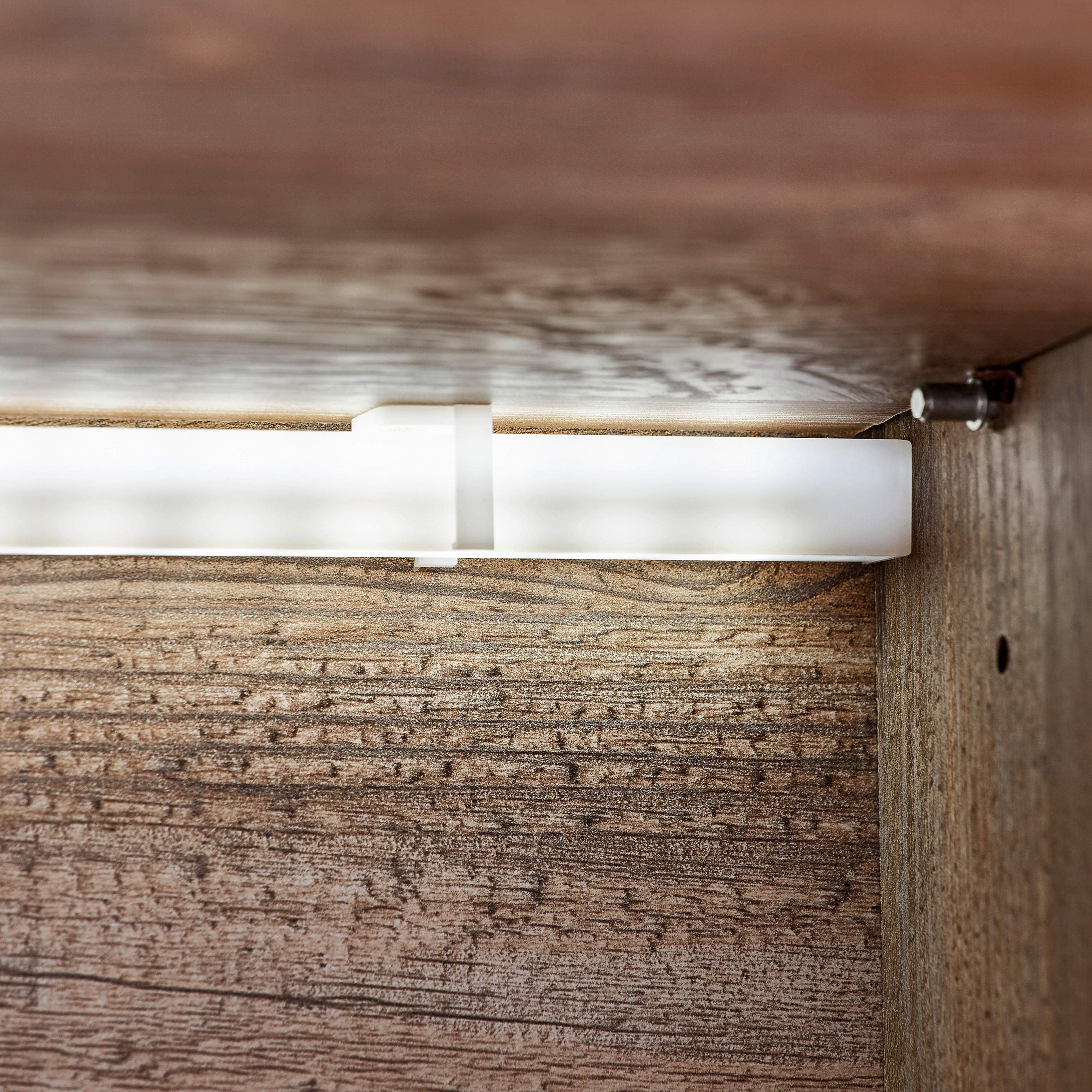 EINLEGEBODENBELEUCHTUNG LED-Leuchtmittel  - Weiß, Basics, Kunststoff (56,8cm) - Carryhome