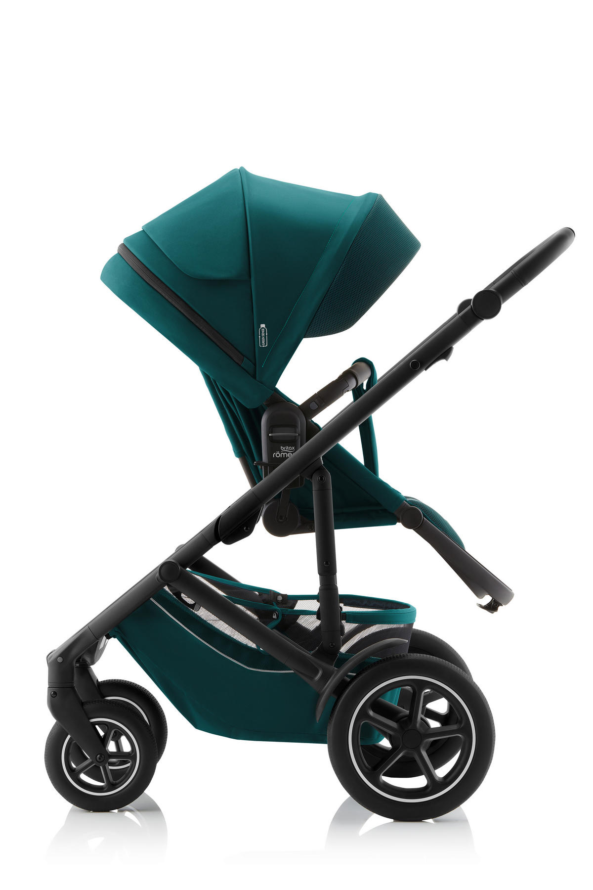 KINDERWAGEN Smile 5Z  - Schwarz/Grün, Basics, Textil/Metall (57/112/97,7cm) - Britax Römer